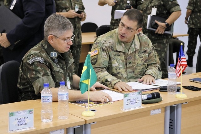 Exército Brasileiro e Exército Americano estabelecem acordos