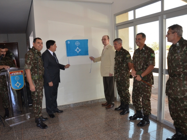 Inauguração do 9º Batalhão de Comunicações e Guerra Eletrônica