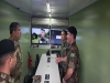 Militares Peruanos visitam instalações do Sistema Integrado de Monitoramento de Fronteiras